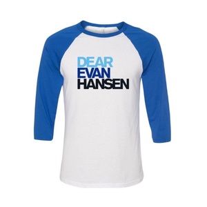 Dear Evan Hansen Baseball Tee - 3/4 Sleeve